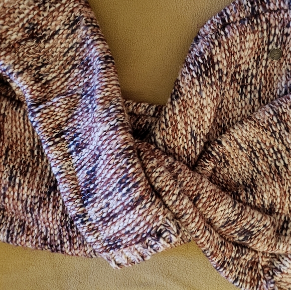 KNITTED COWL NECK SWEATER - Picture 6 of 9